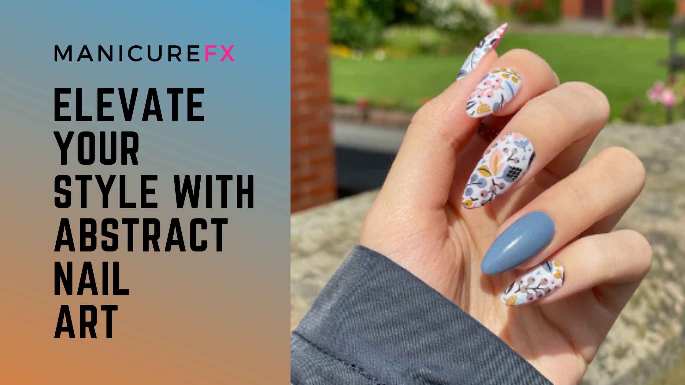 NAILS | Summer Abstract #CBBxManiMonday | Cosmetic Proof | Vancouver  beauty, nail art and lifestyle blog